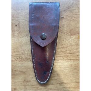 Vintage Anglers Pal Pliers Knip Clips Leather‎ Sheath Fishing Sporting